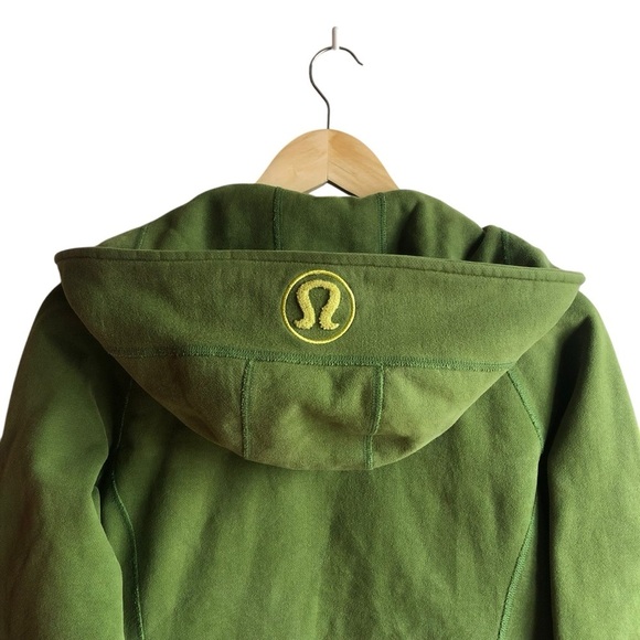 Lululemon Scuba Hoodie Size 8 Green - Picture 8 of 12